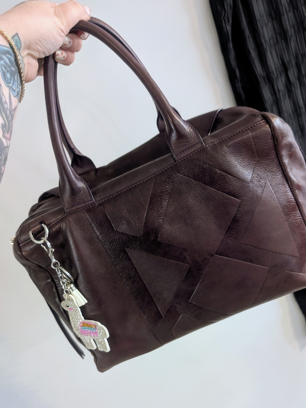 Designer-Style Christopher Kon Leather Tote Bag - Women's Or Mens